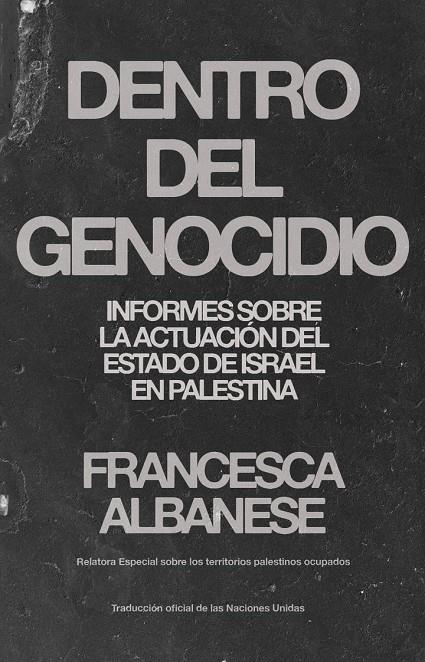 DENTRO DEL GENOCIDIO (CAST) | 9791388244148 | ALBANESE, FRANCESCA
