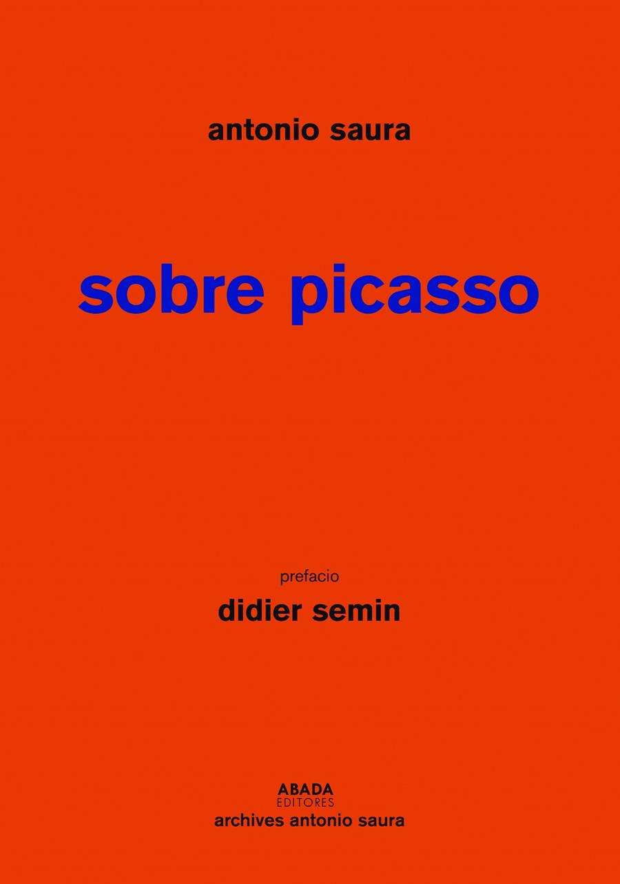 SOBRE PICASSO (CAST)  | 9788417301590 | SAURA, ANTONIO