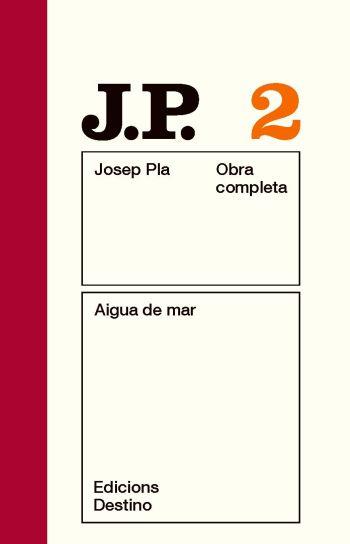 PLA OC 2. AIGUA DE MAR (NOU) | 9788497101424 | PLA, JOSEP