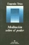 MEDITACION SOBRE EL PODER | 9788433900500 | TRIAS, EUGENIO
