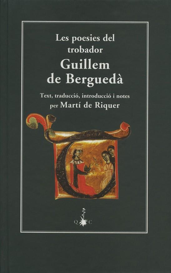 POESIES DEL TROBADOR GUILLEM DE BERGUEDA | 9788477271680 | RIQUER, MARTI DE (ED)