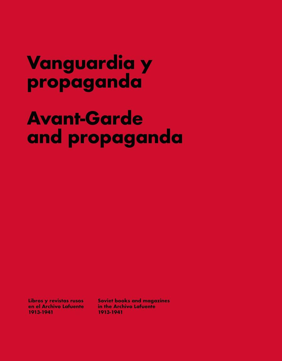 VANGUARDIA Y PROPAGANDA / AVANT-GARDE AND PROPAGANDA | 9788417769178 | AAVV