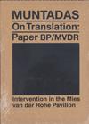MUNTADAS ON TRANSLATION: PAPER BP / MVDR | 9788492861194 | COSTA, XAVIER (ED.)