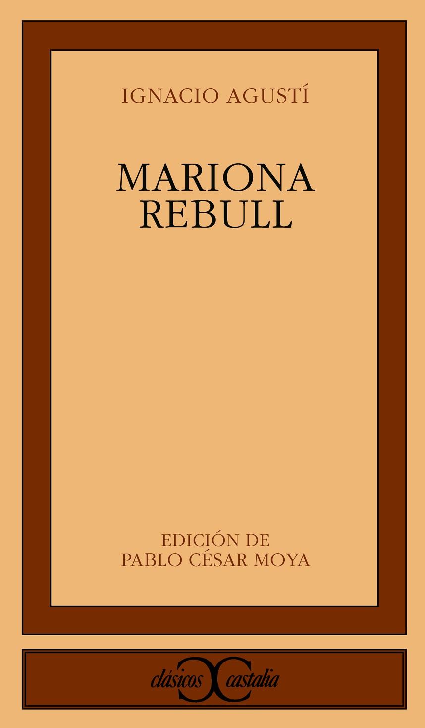 MARIONA REBULL | 9788497401845 | AGUSTI, IGNACIO