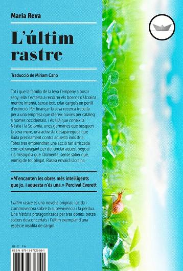 ÚLTIM RASTRE, L' (CAT) | 9791387726591 | REVA, MARIA