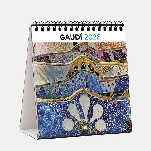 CALENDARI SOBRETAULA 2026 GAUDÍ | 8424455260680
