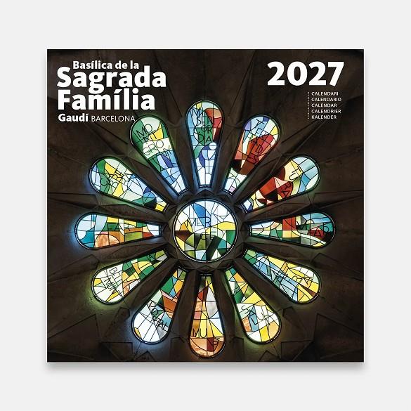 CALENDARI PETIT VITRALLS SAGRADA FAMÍLIA 2027 | 8424455270498 | AAVV