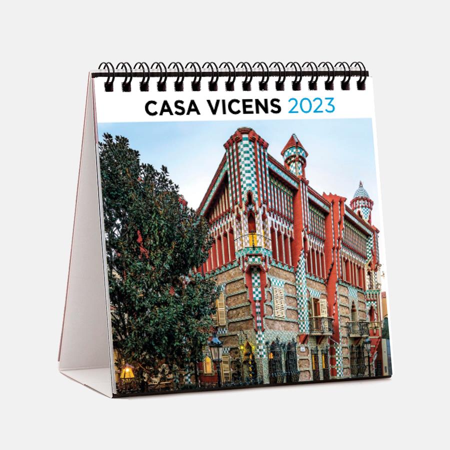 CALENDARI SOBRETAULA 2023 CASA VICENS | 8424455230737