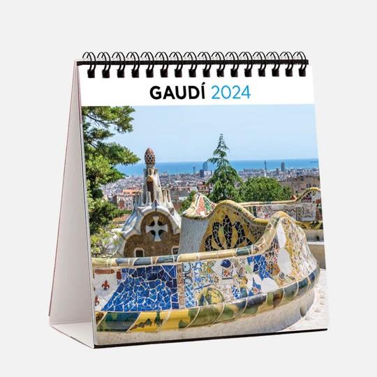 CALENDARI SOBRETAULA 2024 GAUDÍ | 8424455240835