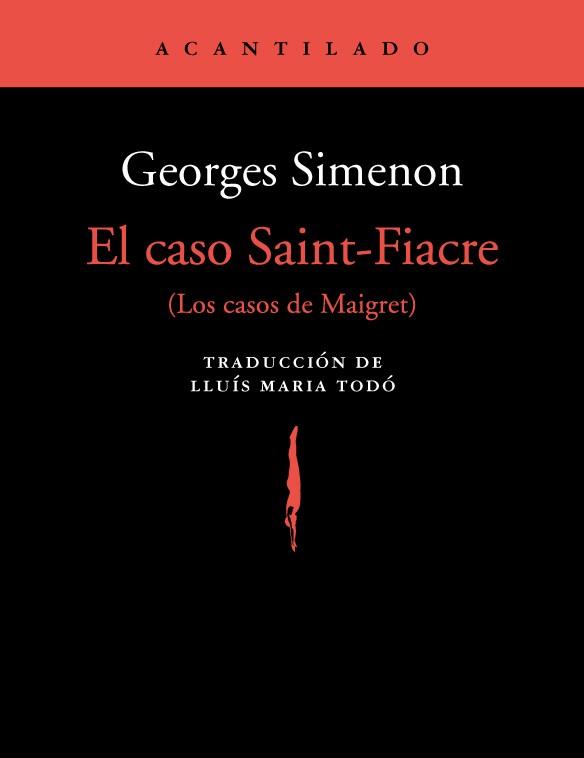 CASO SAINT-FIACRE, EL | 9788417346133 | SIMENON, GEORGES