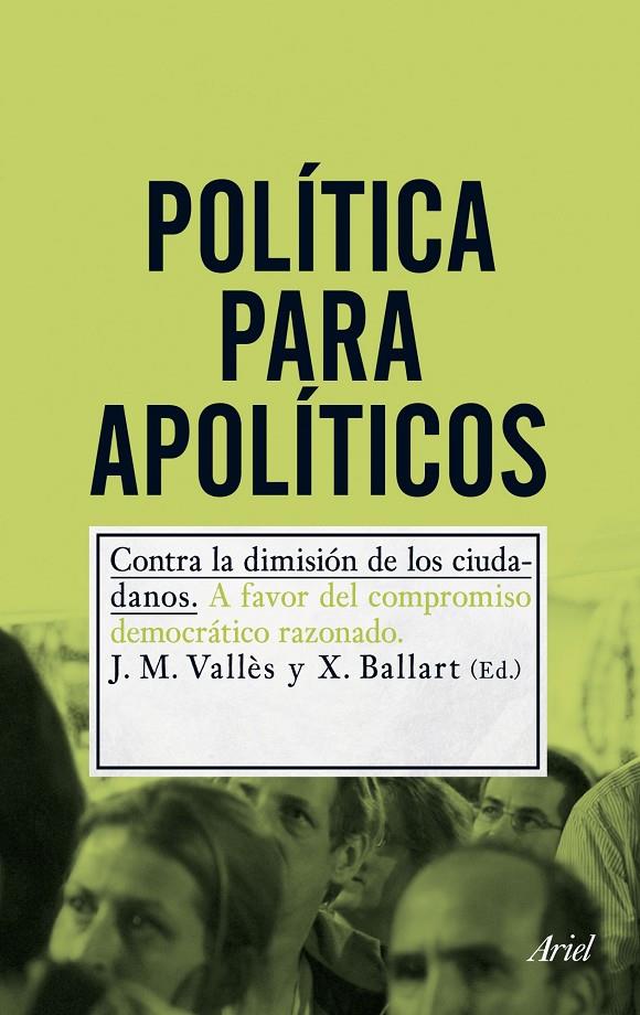 POLITICA PARA APOLITICOS | 9788434400726 | VALLES, J.M.; BALLART, X.