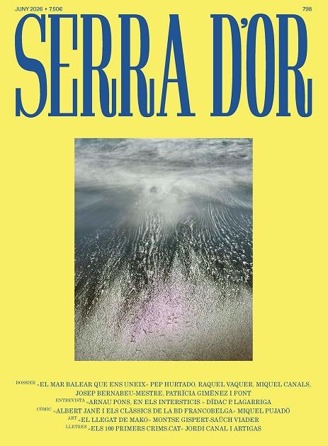 REVISTA SERRA D'OR 798 (JUNY 2026) | RSDO798 | AAVV