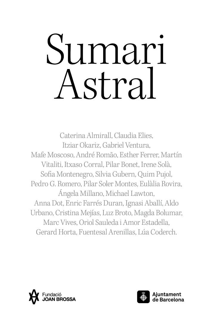 SUMARI ASTRAL | 9788491566397 | A.A.V.V.