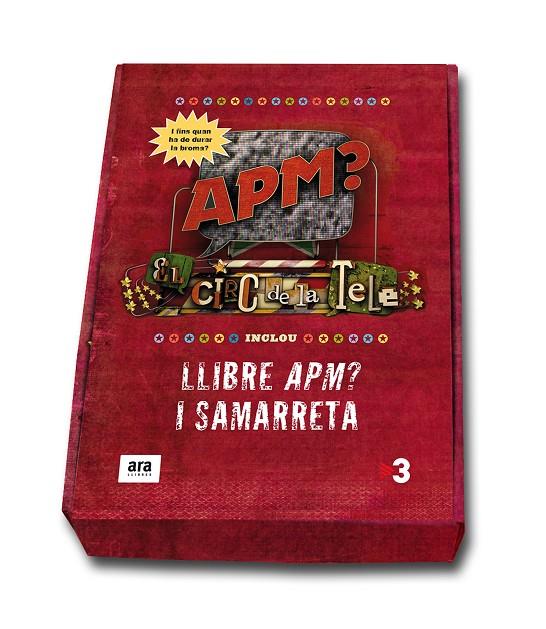 CAIXA DE L'APM, EL CIRC DE LA TELE (LLIBRE+SAMARRETA) | 9788415642107 | SANS MAURI, GUILLEM