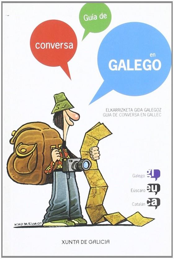 GUIA DE CONVERSA EN GALLEGO (CASTELLA/CATALA/EUSKERA) | 9788445344705 | VV.AA.