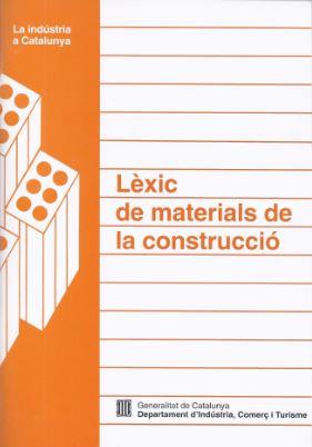 LEXIC DE MATERIALS DE CONSTRUCCIO | 9788439339779 | TERMCAT