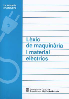 LEXIC DE MAQUINARIA I MATERIAL ELECTRIC | 9788439326953 | TERMCAT