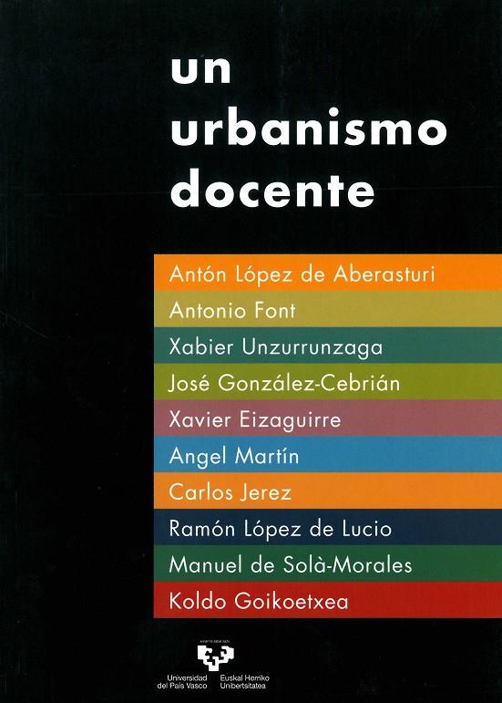 URBANISMO DOCENTE, UN | 9788498602975 | AAVV
