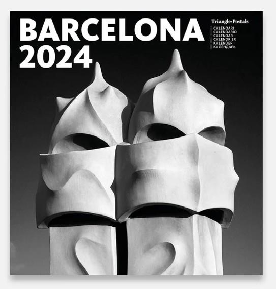 CALENDARI GRAN 2024 BARCELONA (BLANC I NEGRE) | 8424455240095