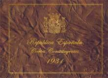 REPUBLICA ESPAÑOLA : CORTES CONSTITUYENTES DE 1931 | 9788498622188 | VVAA