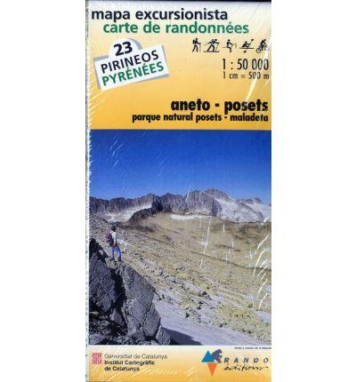MAPA EXCURSIONISTAS ANETO-POSETS | 9782841821426 | MICHELIN