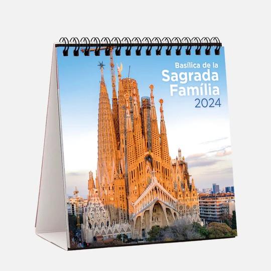 CALENDARI SOBRETAULA 2024 SAGRADA FAMÍLIA (FAÇANA) | 8424455240965