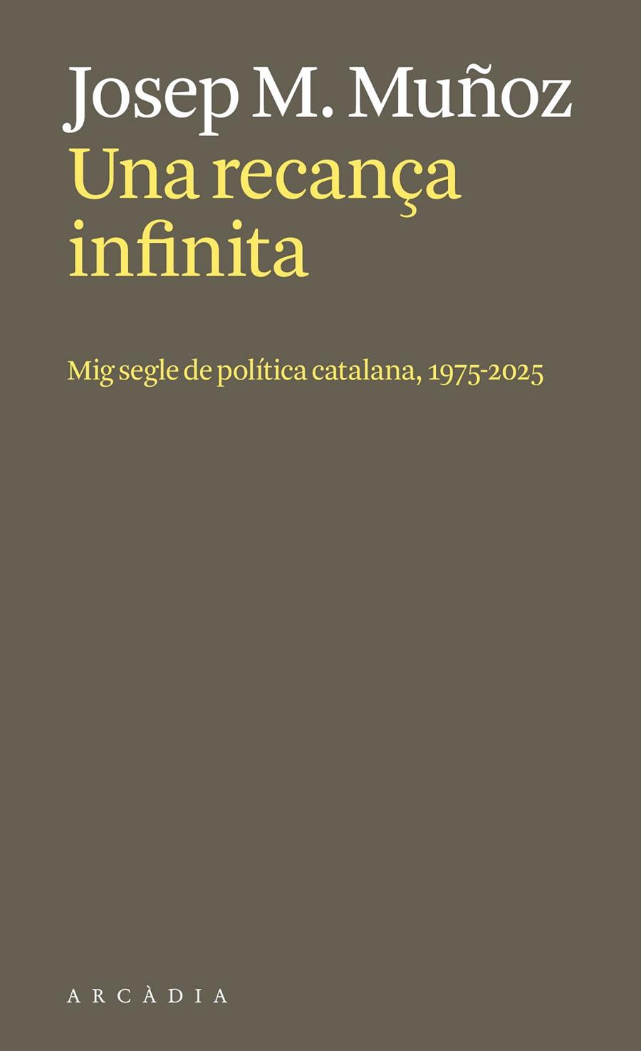 RECANÇA INFINITA, UNA | 9788412999730 | MUÑOZ, JOSEP M.