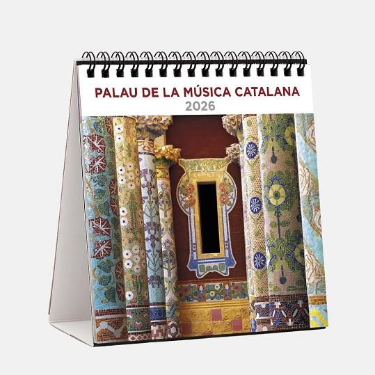 CALENDARI SOBRETAULA 2026 PALAU DE LA MÚSICA CATALANA | 8424455260796