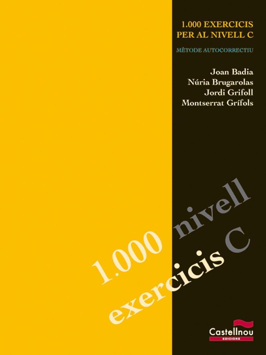 1000 EXERCICIS PER AL NIVELL C | 9788482876801 | VARIOS