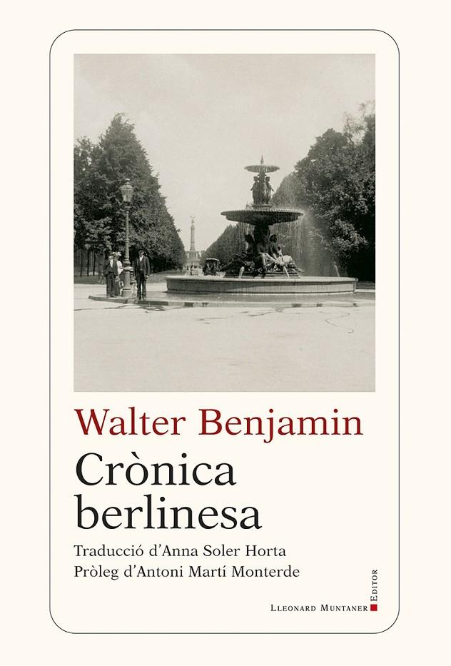 CRÒNICA BERLINESA | 9788410377905 | BENJAMIN, WALTER