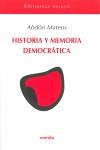 HISTORIA Y MEMORIA DEMOCRATICA | 9788495427786 | MATEOS LOPEZ, ABDON
