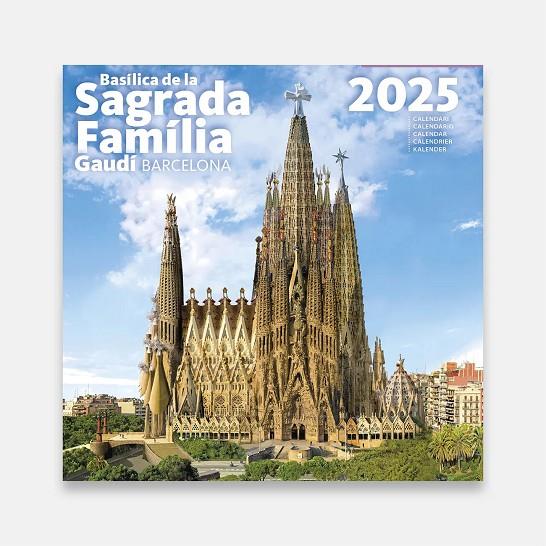 CALENDARI PETIT 2025 GAUDÍ BARCELONA (SAGRADA FAMÍLIA) | 8424455250490