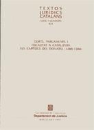 CORTS, PARLAMENTS I FISCALITAT A CATALUNYA ELS CAP | 9788439344254
