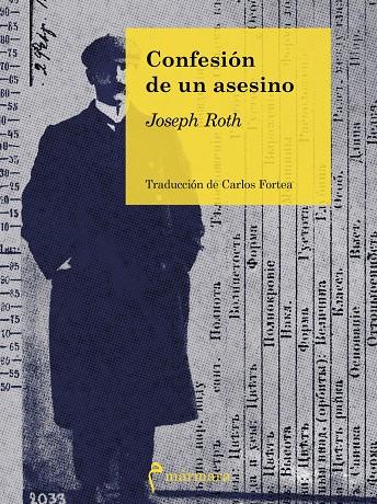 CONFESION DE UN ASESINO | 9788412008005 | ROTH, JOSEPH