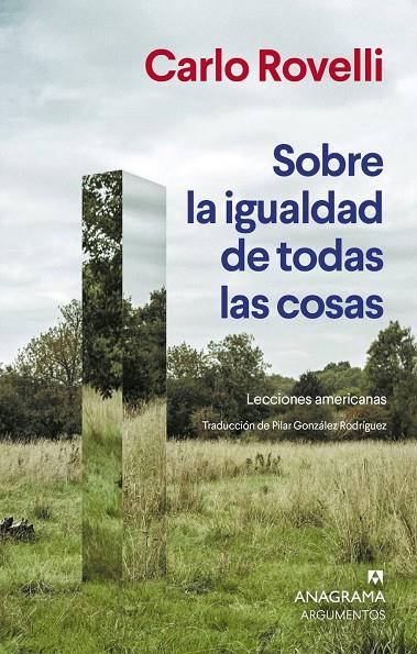 SOBRE LA IGUALDAD DE TODAS LAS COSAS (CAST) | 9788433951007 | ROVELLI, CARLO