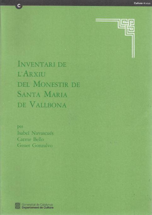 INVENTARI DE L'ARXIU DEL MONESTIR DE SANTA MARIA D | 9788439319061 | NAVASCUES-BELLO-GONZ