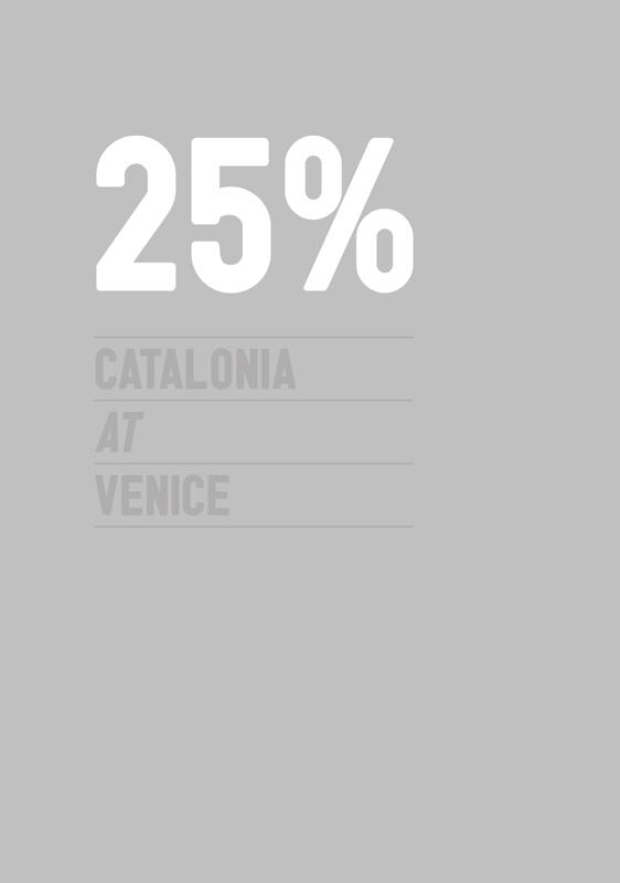 25% CATALONIA AT VENICE | 9788434313200 | AAVV