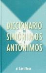 DICCIONARIO DE SINONIMOS Y ANTONIMOS | 9788429450804 | AA.VV.