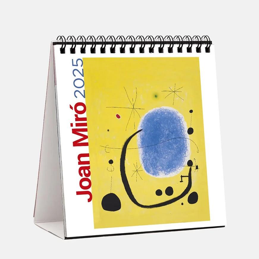 CALENDARI SOBRETAULA 2025 MIRÓ (BARCELONA) | 8424455250766