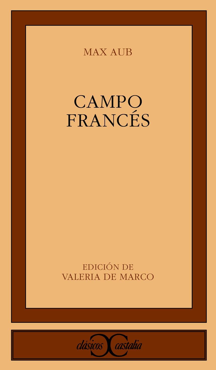 CAMPO FRANCES | 9788497402439 | AUB, MAX (1903-1972)
