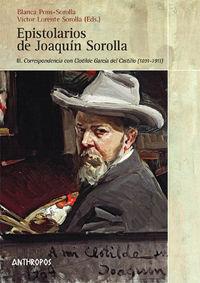 EPISTOLARIOS DE JOAQUIM SOROLLA. VOLUMEN II | 9788476589212 | SOROLLA, JOAQUIN
