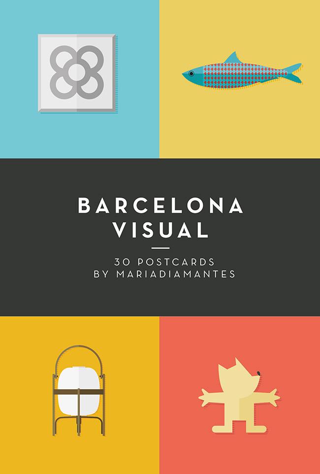 BARCELONA VISUAL. 30 POSTALES. | 9788415888871 | MARIADIAMANTES