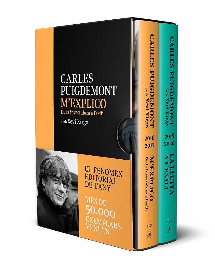 M' EXPLICO / LA LLUITA A L'EXILI (EDICIO PACK) | 9788418226243 | PUIGDEMONT, CARLES