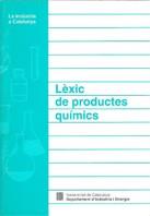 LEXIC DE PRODUCTES QUIMICS | 9788439331131 | TERMCAT