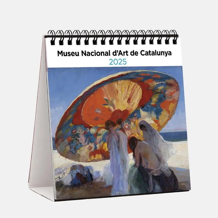 CALENDARI SOBRETAULA 2025 MUSEU NACIONAL D'ART DE CATALUNYA | 8424455250773