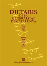 DIETARIS GENERALITAT, VOL.VIII (1674-1689) | 9788439362401 | GENERALITAT DE CATALUNYA