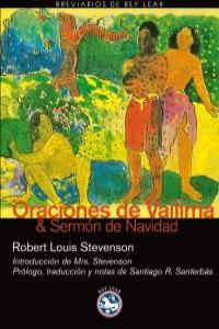 ORACIONES DE VAILIMA & SERMON DE NAVIDAD | 9788492403554 | STEVENSON, ROBERT LOUIS