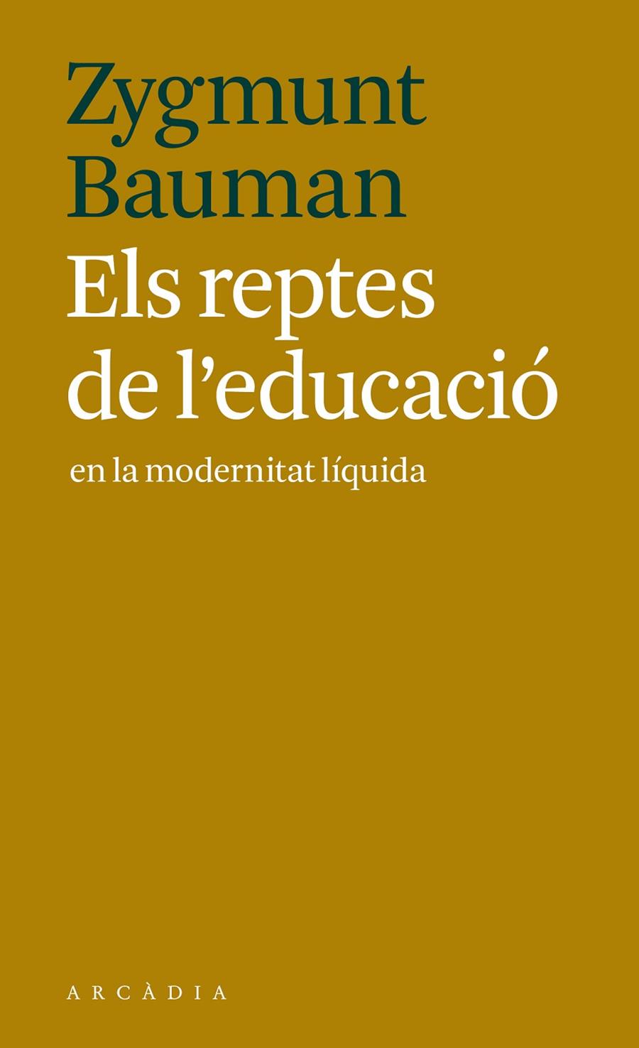 REPTES DE L'EDUCACIO, ELS | 9788494616341 | BAUMAN, ZYGMUNT