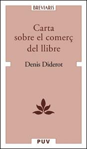 CARTA SOBRE EL COMERÇ DE LLIBRES | 9788437059297 | DIDEROT, DENIS