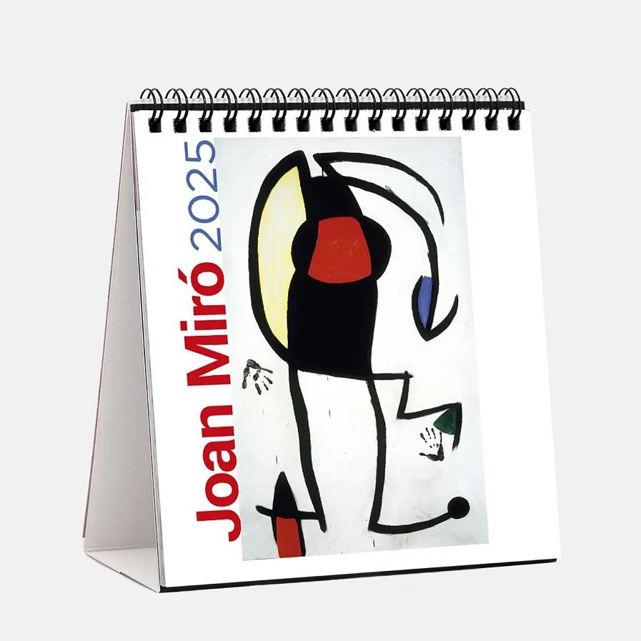CALENDARI SOBRETAULA 2025 MIRÓ (PALMA) | 8424455250759